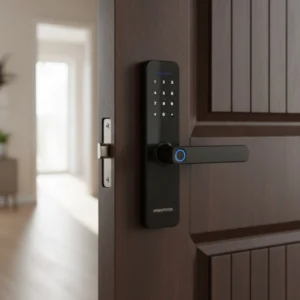 Eletrônica NovaDigital Shine Wi-Fi é boa em detalhe frontal