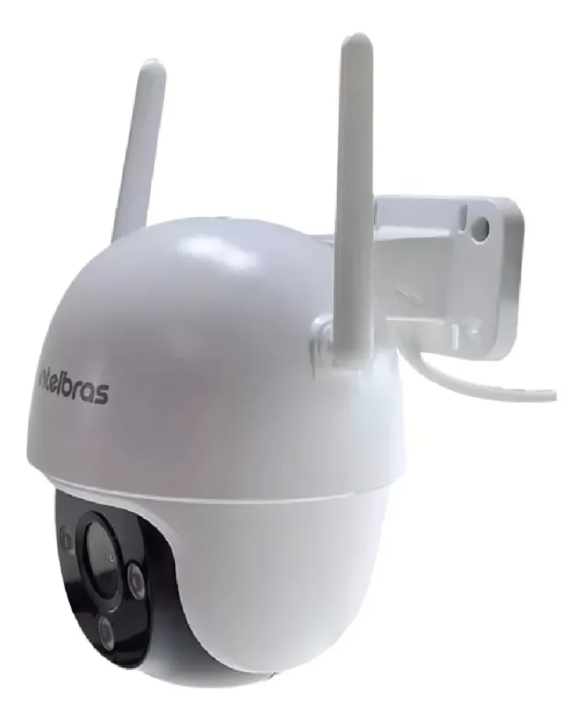 Detecção de pessoas por Inteligência Artificial na Câmera de segurança Intelbras IM7.