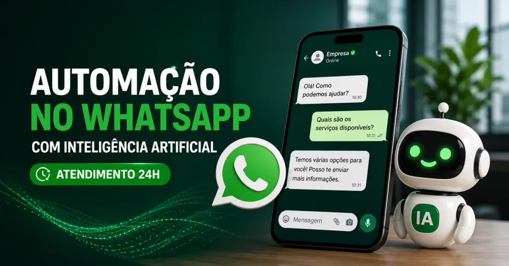 Atendimento automático de clientes no WhatsApp utilizando Inteligência Artificial